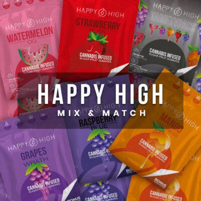 Buy Happy High Cannabis Infused Gummies Mix Match Pick Any 3