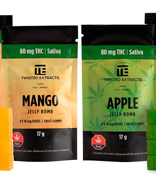 Twisted Extracts - Jelly Bomb (80mg THC)