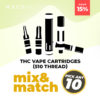 HC Vape Cartridges (510 Thread) – Mix & Match – Pick Any 10