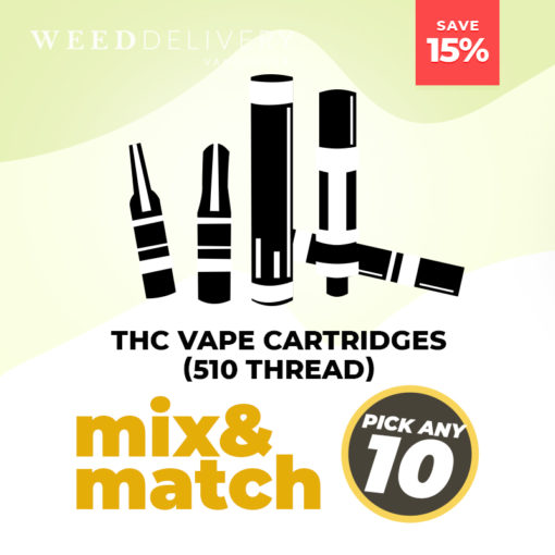 HC Vape Cartridges (510 Thread) – Mix & Match – Pick Any 10