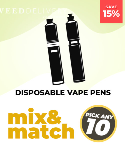 WDV Disposable Dab Pens – Mix & Match – Pick Any 10