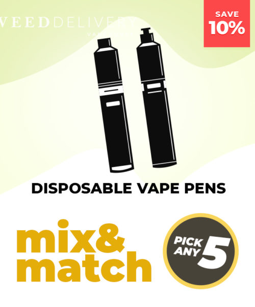 WDV Disposable Vape Pens – Mix & Match – Pick Any 5