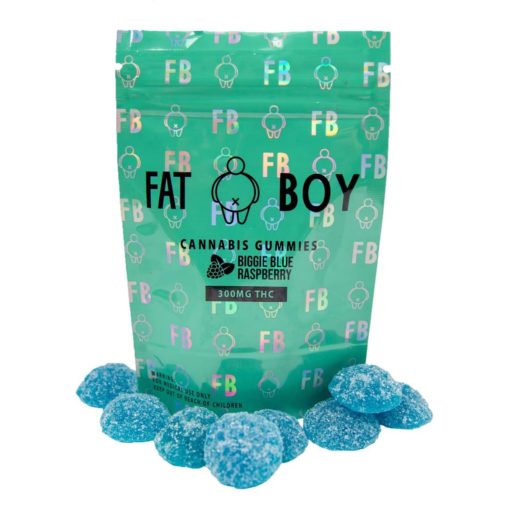Fat Boy Gummies - Biggie Blue Raspberry