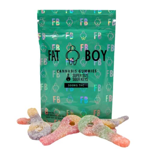 Fat Boy Gummies - Super Size Sour Keys