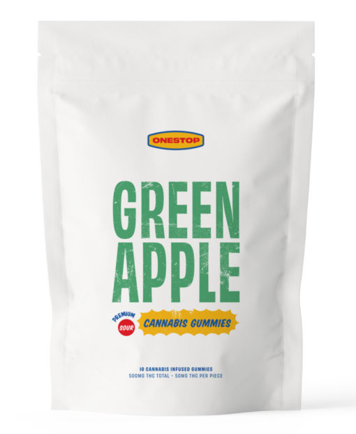 One Stop Green Apple THC Gummies