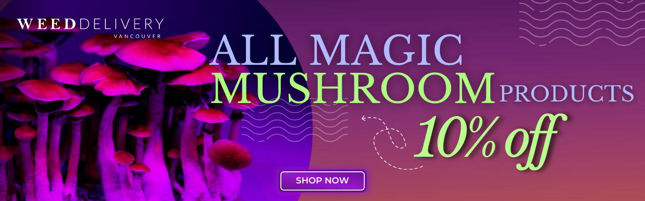 10% Off All Magic Mushroom Products Desktop