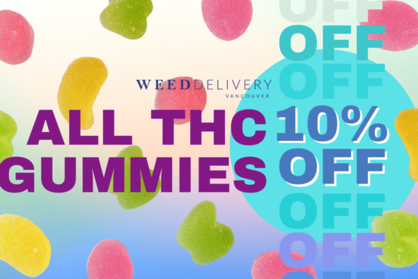 10% Off THC Gummies Promo Banner