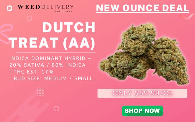 New Ounce Deal Dutch Treat (AA) for $59.99