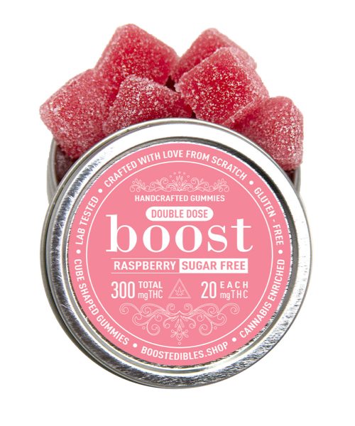 Boost Edibles - (300mg THC) - Raspberry