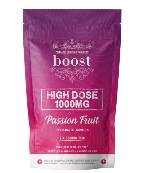 Boost THC High Dose – Passion Fruit
