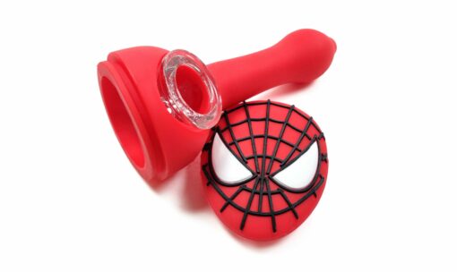 Silicone Spiderman Pipe