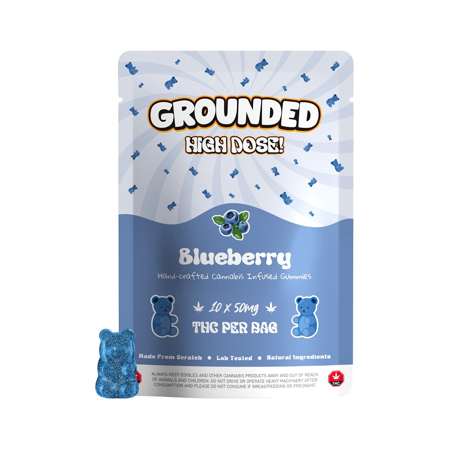 Buy Grounded High Dose Bears – 500mg Gummies - Weed Delivery Vancouver