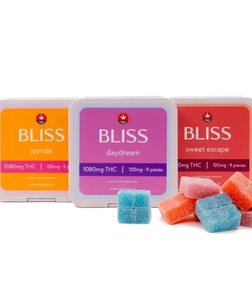 Bliss – Cannabis Infused Gummies (1080mg THC)