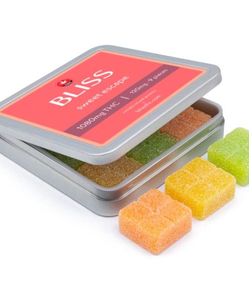 Bliss – Cannabis Infused Gummies (1080mg) Sweet Escape