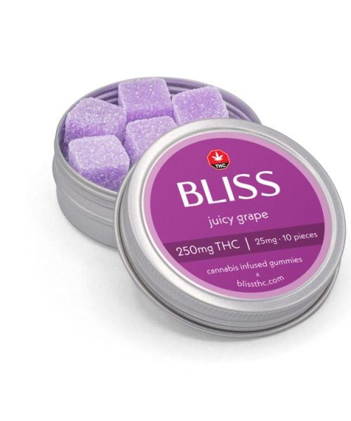 Bliss – Cannabis Infused Gummies (250mg) - Juicy Grape