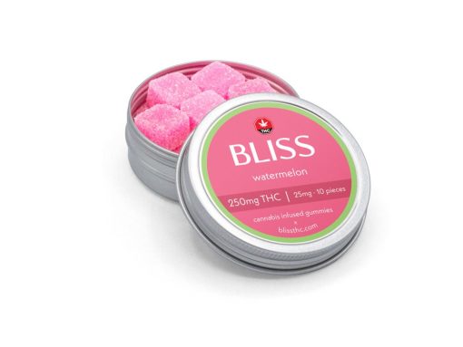 Bliss – Cannabis Infused Gummies (250mg) - Watermelon