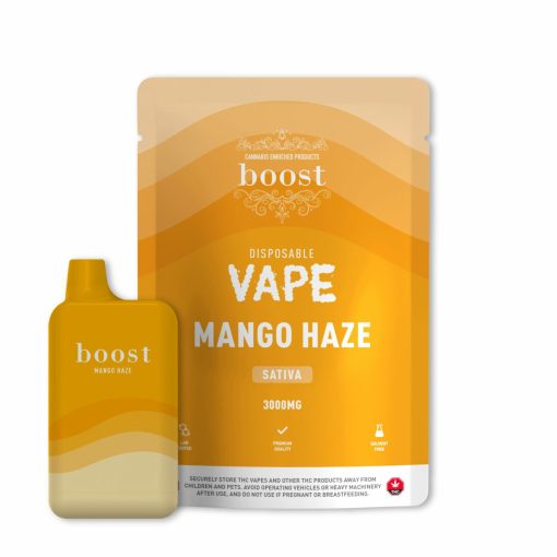 Boost - Disposable THC Vape Pen (3g) Mango Haze