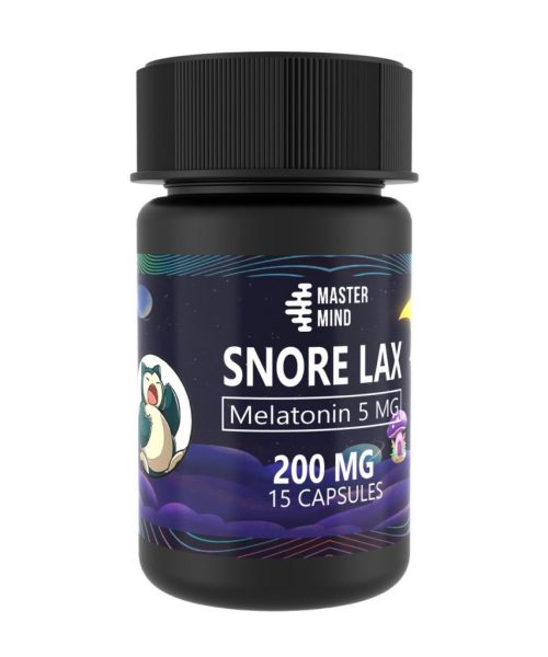 Mastermind – Snore Lax – Psilocybin Microdose Capsules (15 x 200mg)