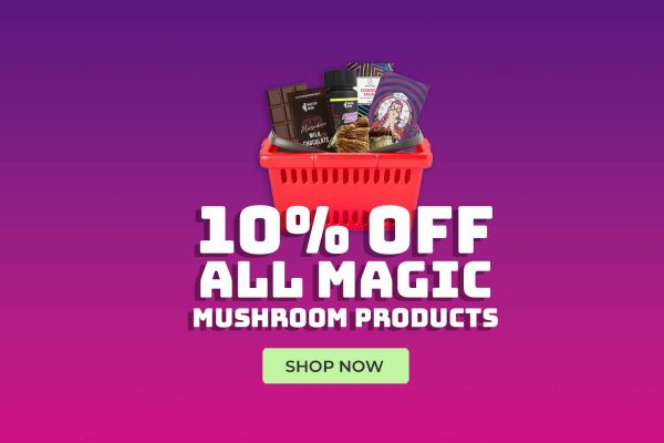 10% Magic Mushroom Produts Mobile Banner