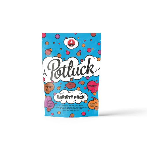 Potluck Variety Pack 100mg (5 x 20mg THC)