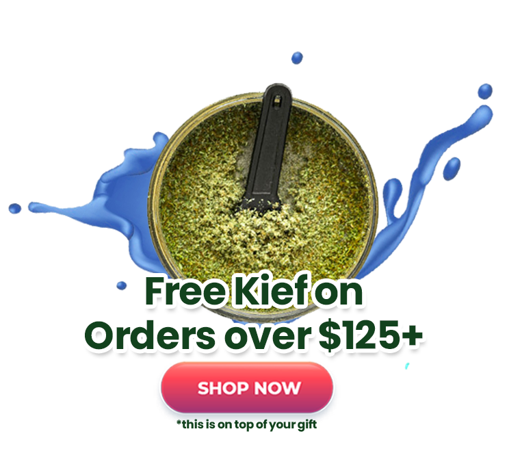 Free Kief on Orders over $125+