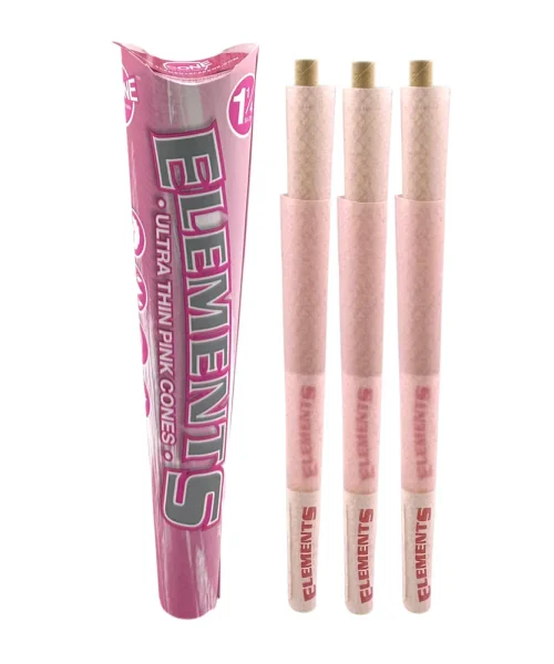 Elements Pink Prerolled Cones 1 1/4