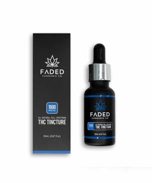 Faded Edibles: THC Tincture 1000mg