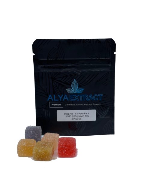 Alya Extracts - Sleep Aid 1:1 (50mg THC : 50mg CBD)
