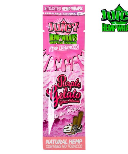 Juicy Hemp Wraps - Purple Gelato