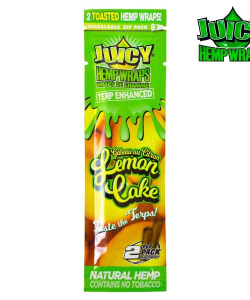 Juicy Hemp Wraps - Lemon Cake