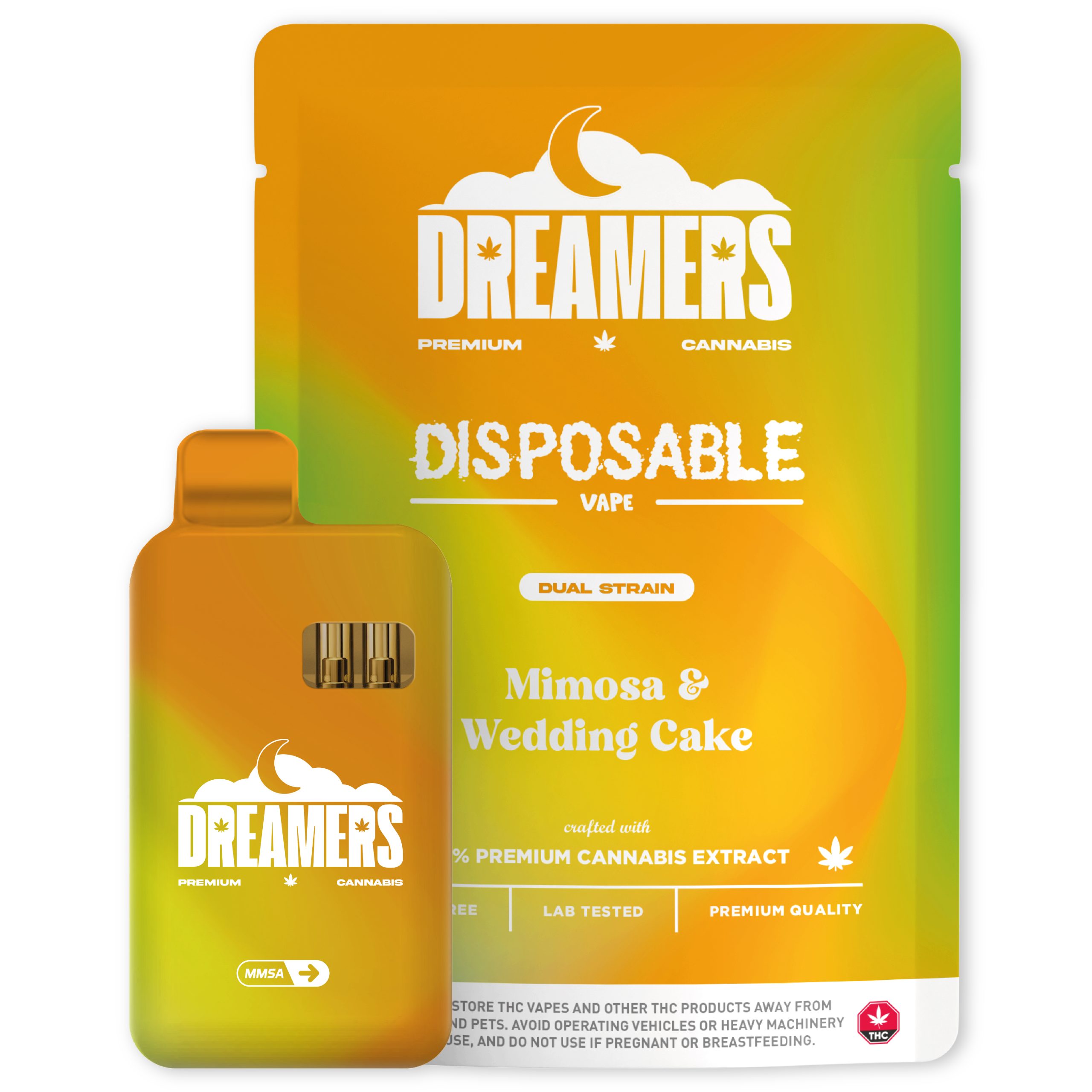Buy Dreamers – Dual Chamber Disposable THC Vape Pen (6G)