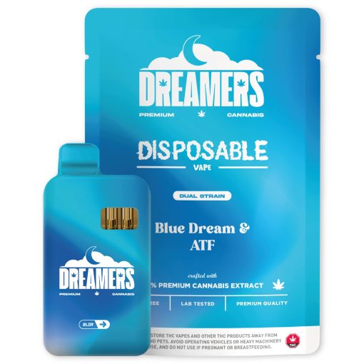 Dreamers – Dual Chamber Disposable THC Vape Pen (6G) - Image 2