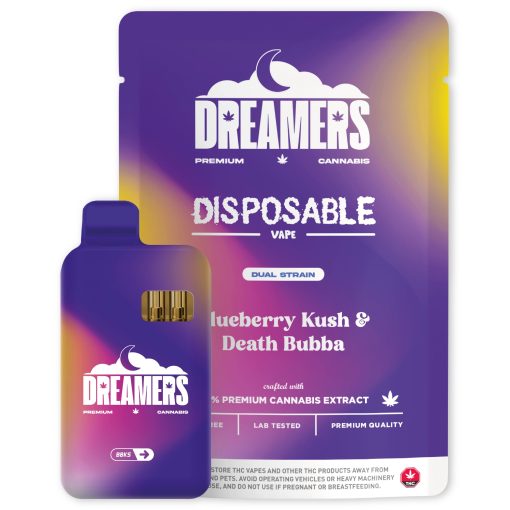 Dreamers – Dual Chamber Disposable THC Vape Pen (6G)
