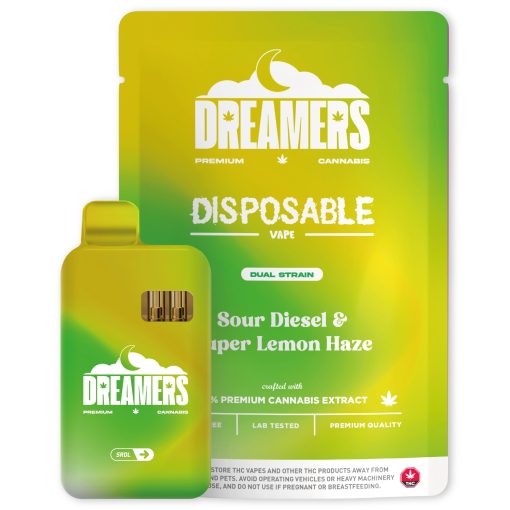 Dreamers – Dual Chamber Disposable THC Vape Pen (6G) - Image 6