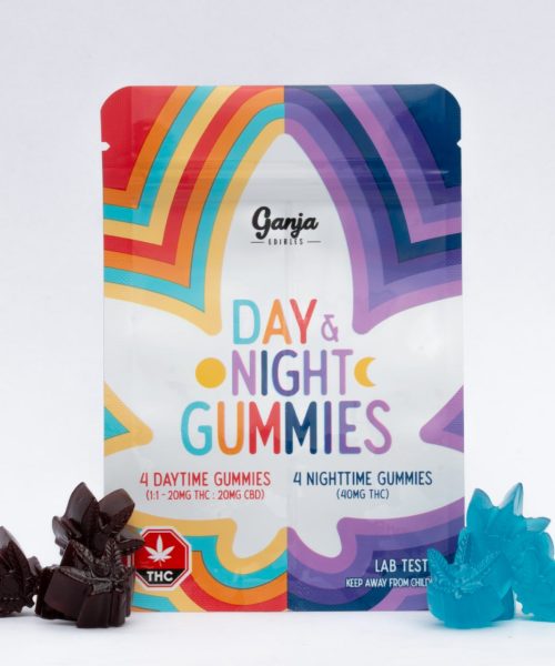 Ganja Edibles – Day & Night Gummies