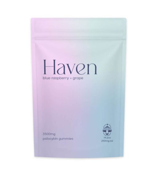 Haven – Psilocybin Gummies – Blue Raspberry & Grape (3500mg)