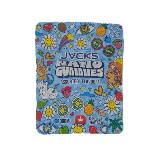 JACKS THC Nano Gummies – Sugar Assorted 300mg