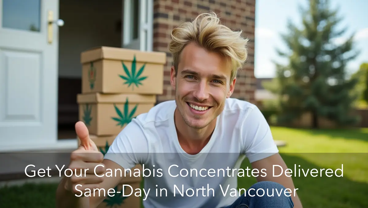 Get Your Cannabis Concentrates Delivered Same-Day in North Vancouver