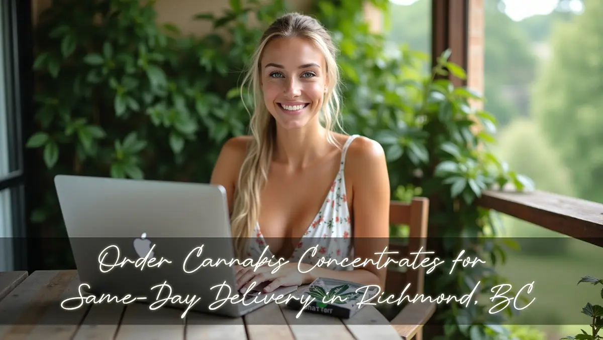 Order Cannabis Concentrates for Same-Day Delivery in Richmond, BC