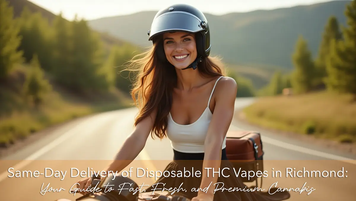 Same-Day Delivery of Disposable THC Vapes in Richmond Your Guide to Fast, Fresh, and Premium Cannabis