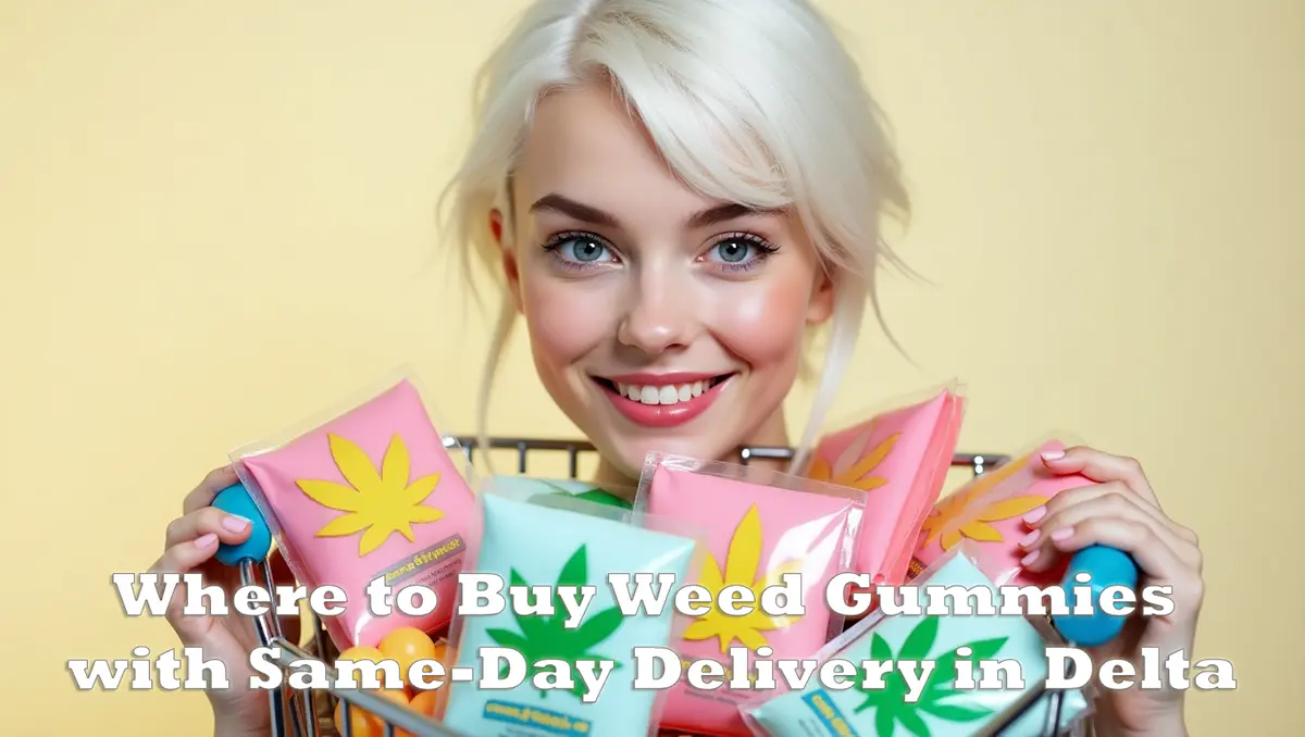 Where to Buy Weed Gummies with Same-Day Delivery in Delta