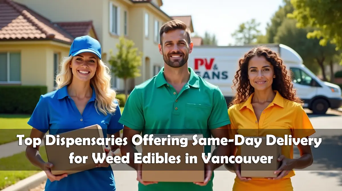 Top Dispensaries Offering Same-Day Delivery for Weed Edibles in Vancouver