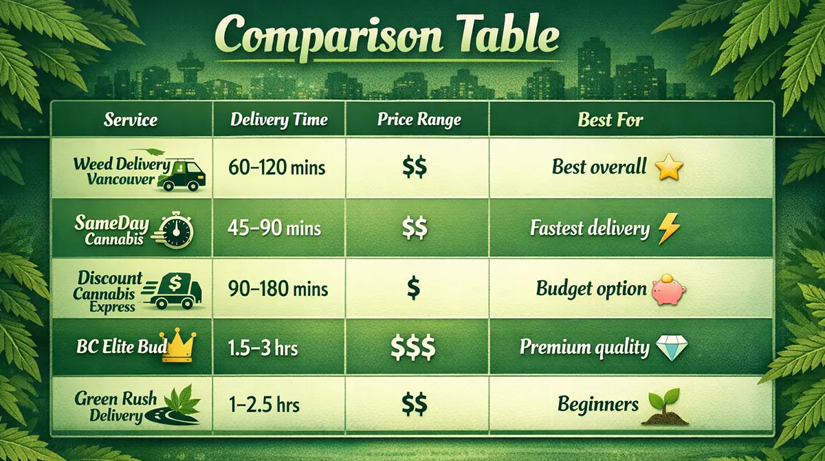 Comparison Table