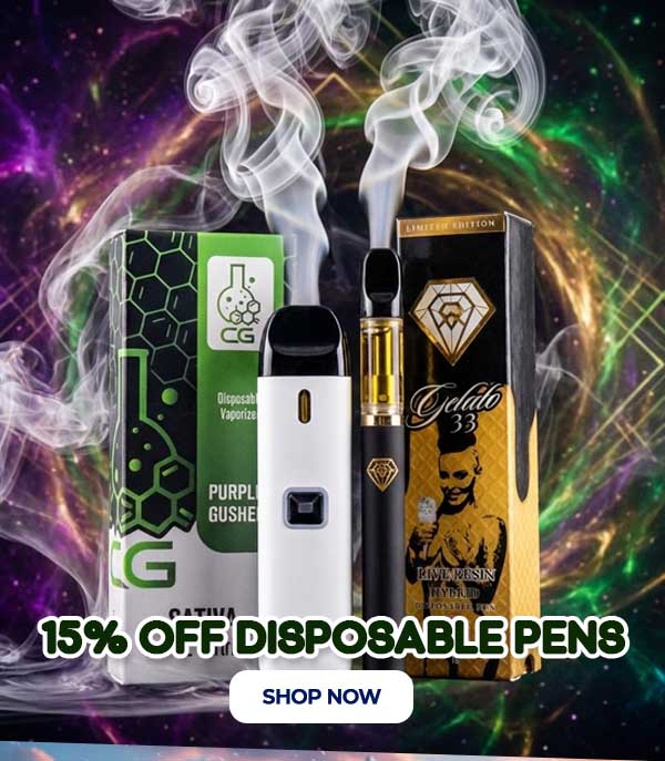 15% Off Disposable Pens