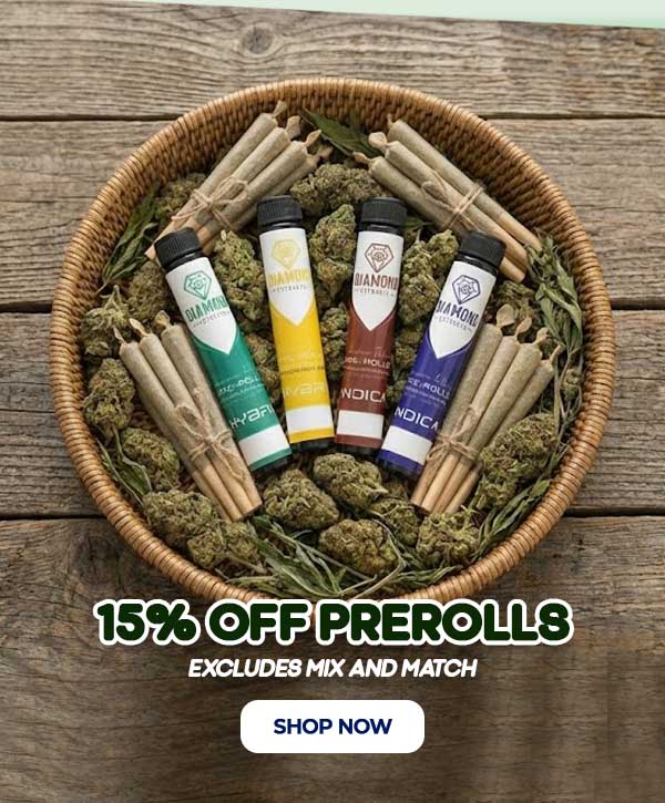 15% Off All Pre-Rolls
