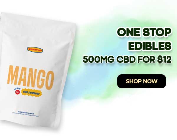 One Stop Edibles – (500mg CBD) - $12