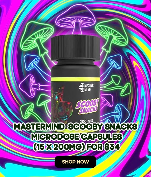 Mastermind – Scooby Snacks – Microdose Capsules (15 x 200mg) - $34