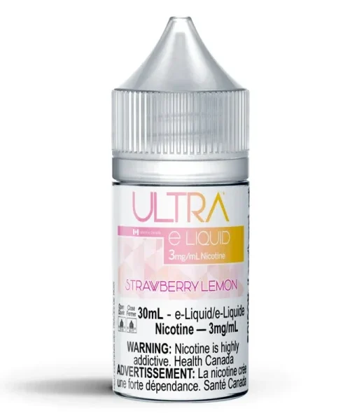 Ultra E-Liquid Strawberry Lemon - 3mg