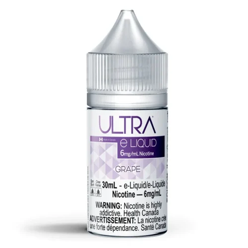 Ultra E-Liquid Grape - 6mg