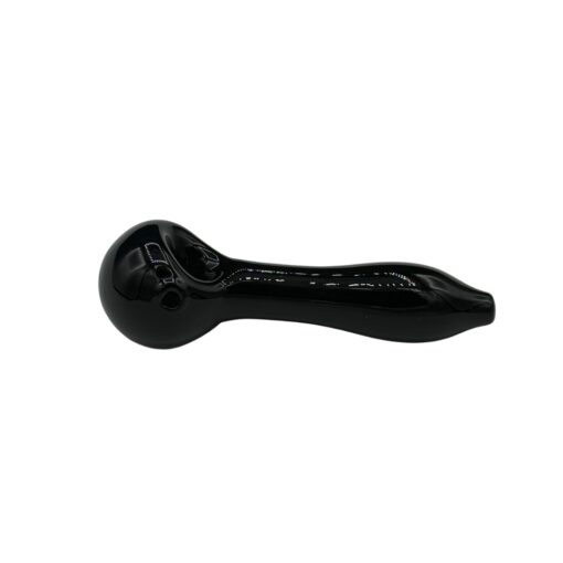 Dark Grey Glass Pipe